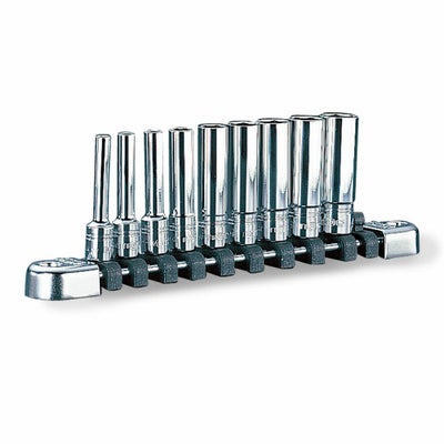 SNAP-ON 1/4dr 6角セミディープソケットセット ミリ 112TMMSY | WORLD 
