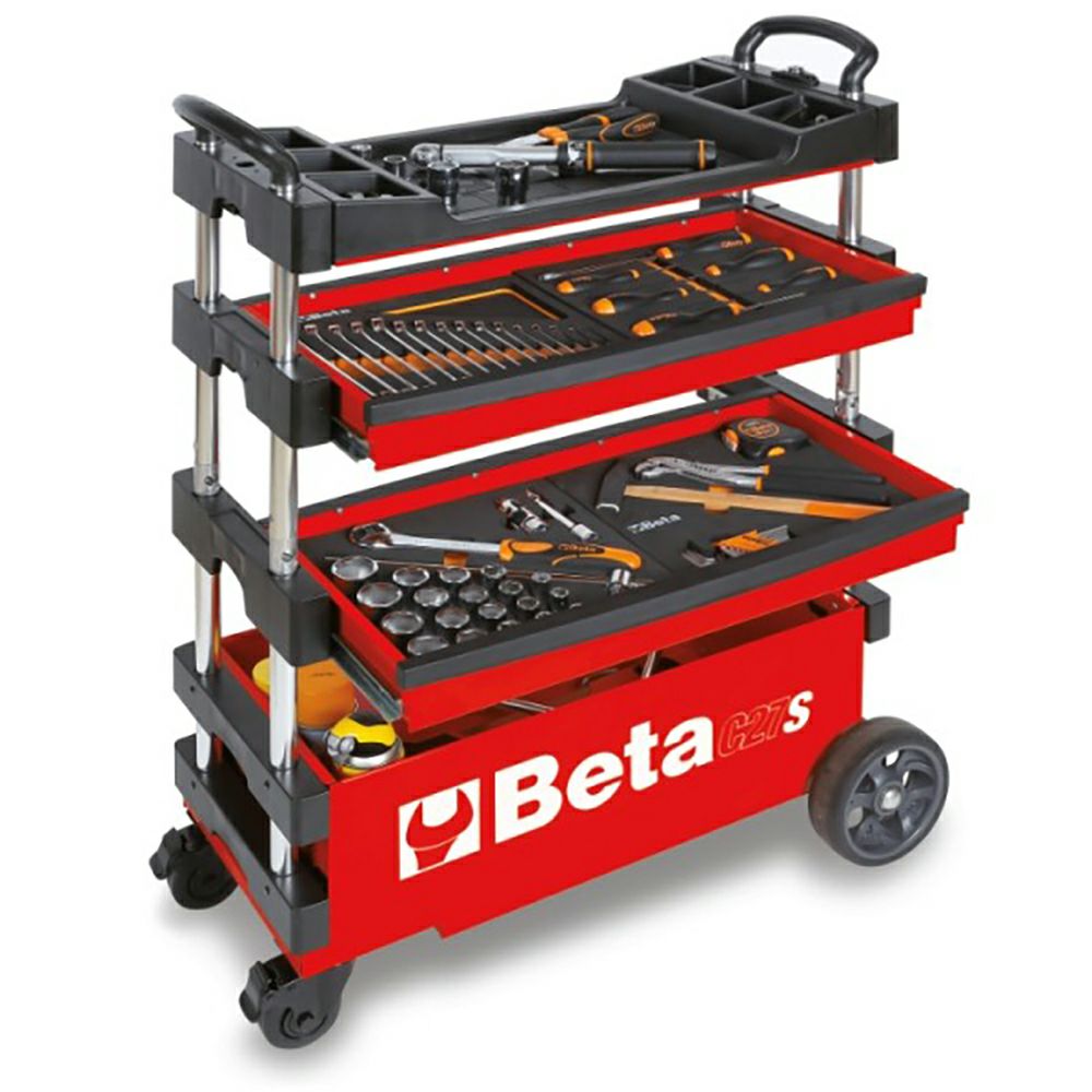 Beta ツールトローリー C41H オレンジ | WORLD IMPORT TOOLS