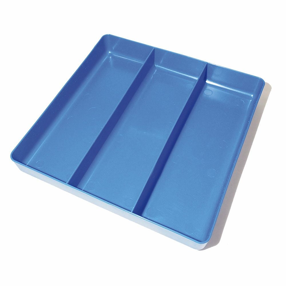 工具箱の引き出し整理にはもちろん、細かいパーツの洗浄にも使える ERNST（アーンスト）ツールトレイ Sサイズ ブルー