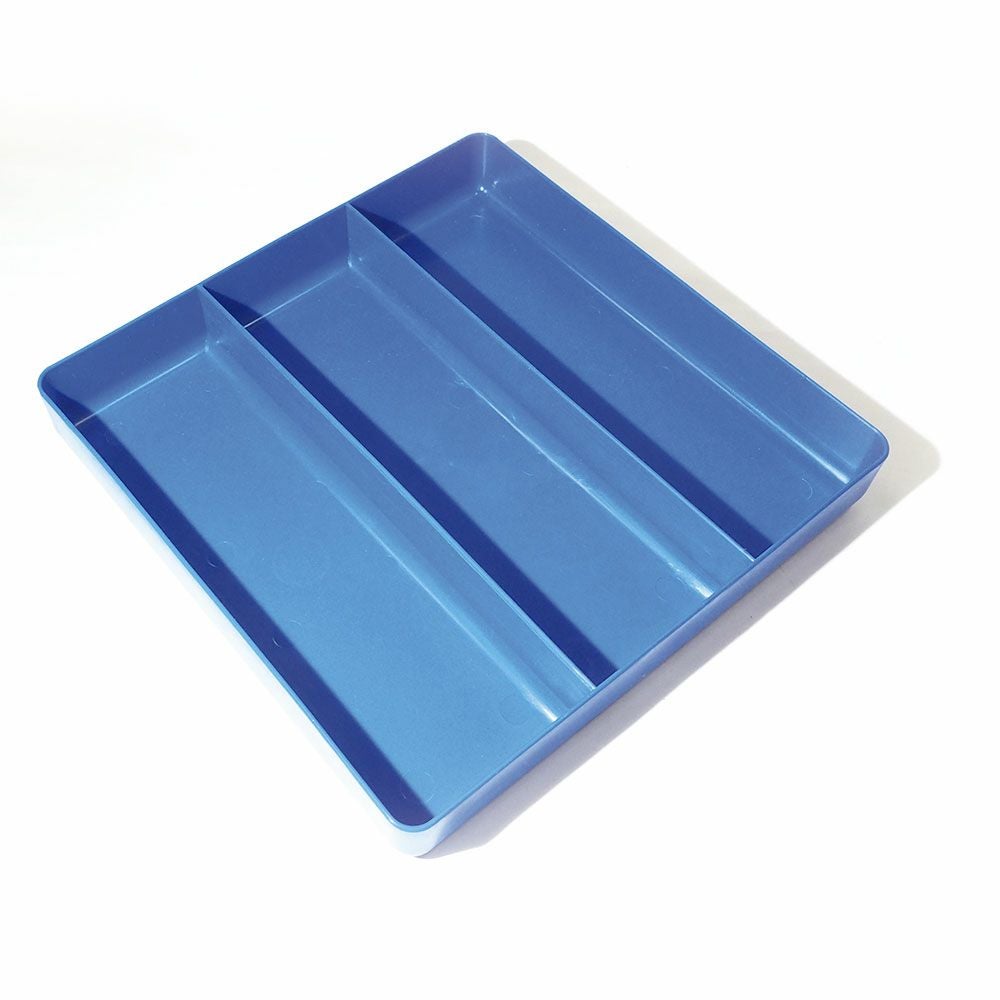 工具箱の引き出し整理にはもちろん、細かいパーツの洗浄にも使える ERNST（アーンスト）ツールトレイ Sサイズ ブルー