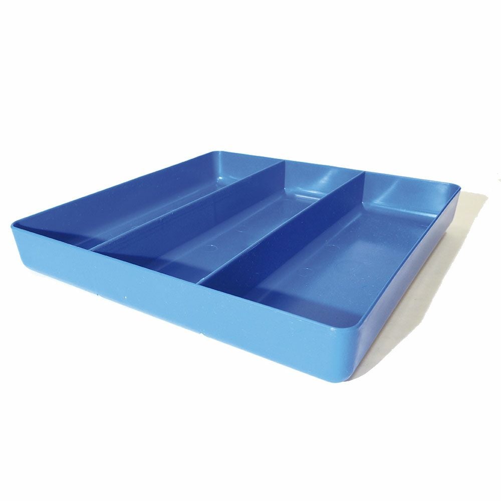 工具箱の引き出し整理にはもちろん、細かいパーツの洗浄にも使える ERNST（アーンスト）ツールトレイ Sサイズ ブルー