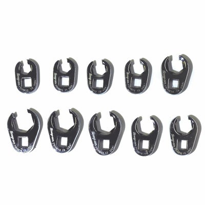 SNAP-ON 10pc 3/8dr フレアナットクローフットレンチセット 210FRHMA 