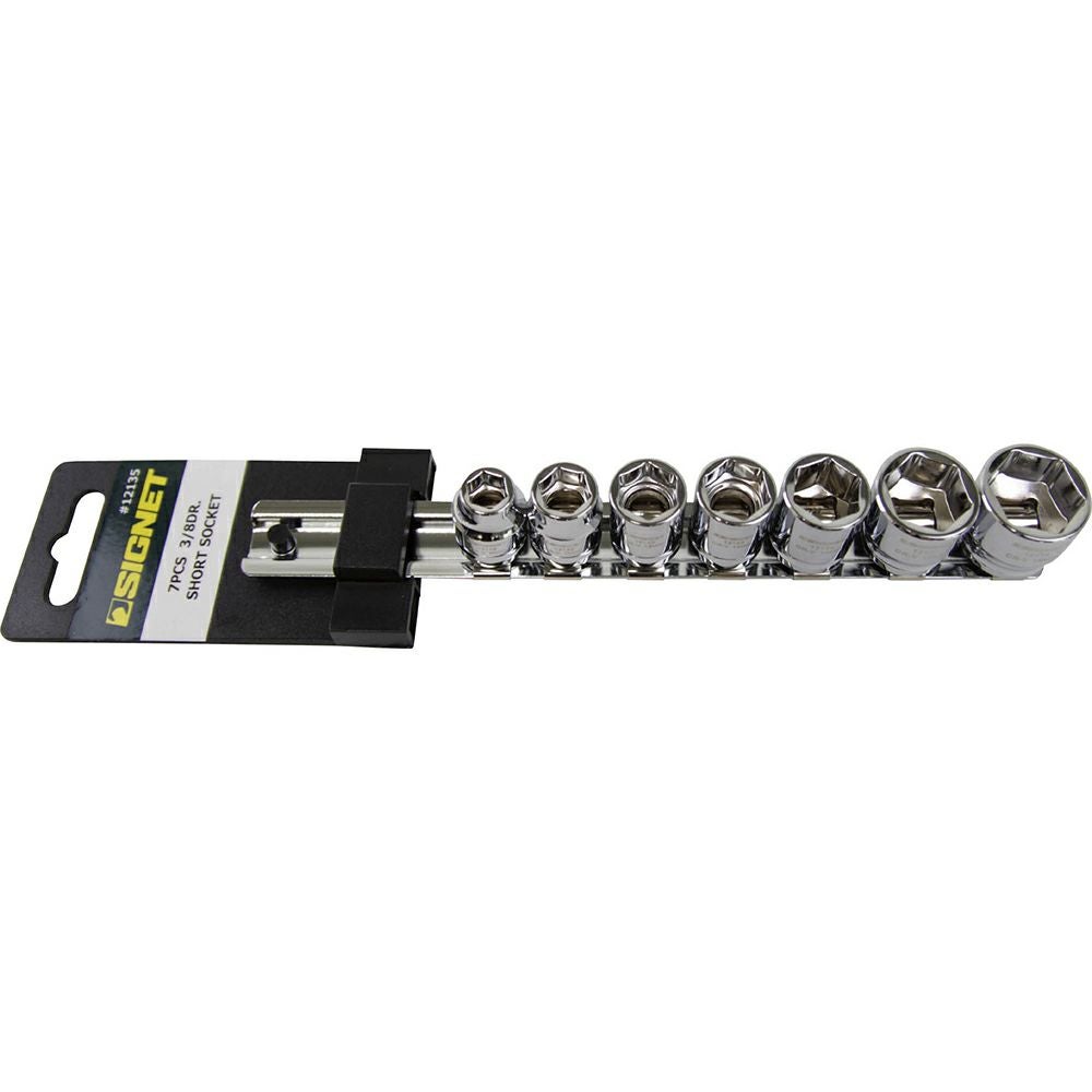 SIGNET 3/8dr 7PC ショートソケットセット6角 12135 | WORLD IMPORT TOOLS