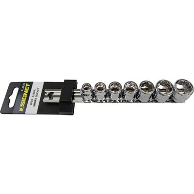 SNAP-ON 3/8dr 6角セミディープソケットセット ミリ 212FSMSY | WORLD 