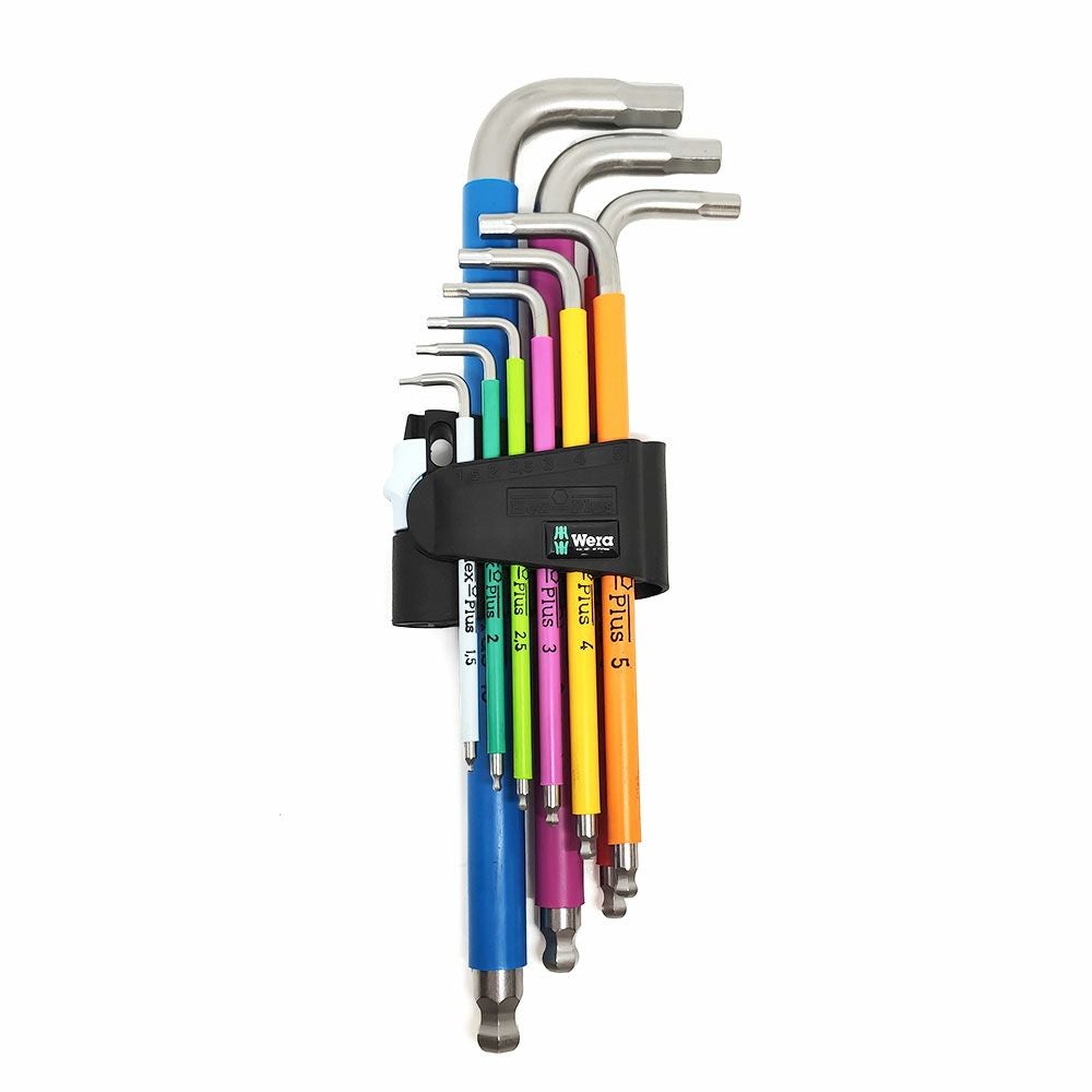 WERA 9pc L型ヘキサゴンレンチセット 950PKL/9SM | WORLD IMPORT TOOLS