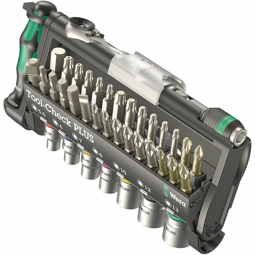 Wera Tool Check PLUS ビットソケットラチェットセット【船橋馬込店】【店頭取引限定】【未使用】ITIHWLO0P69U Wera Tool-Check PLUS ビットソケットラチェット 39点セット