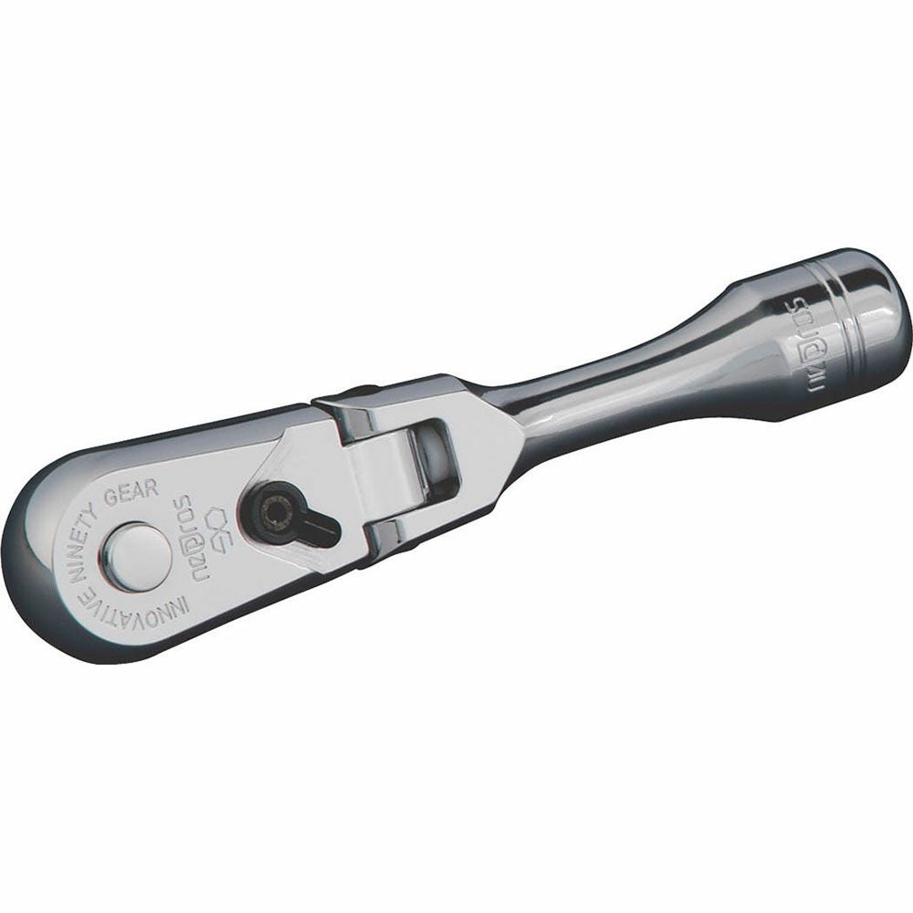 ネプロス 1/4(6.35mm)sq 90ギア フレックスラチェットハンドル NBR290F