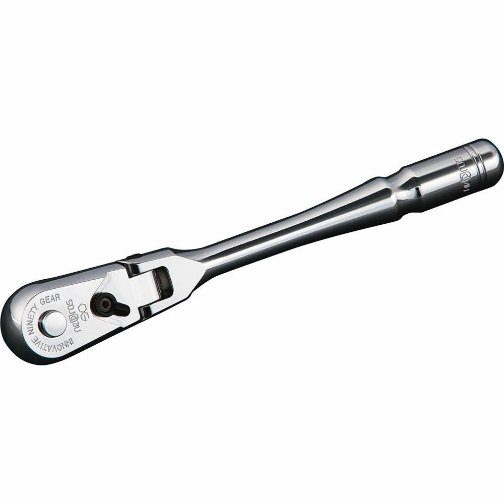 ネプロス 1/4(6.35mm)sq 90ギア フレックスラチェットハンドル NBR290F