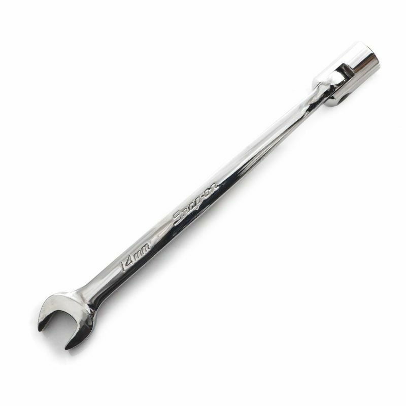 ЗЗSnap-on スナップオン 14ｍｍ フレックスコンビネーションレンチ 本体のみ FHOM14 シルバー SNAP-ON フレックスコンビネーションレンチ 14mm FHOM14 | WORLD