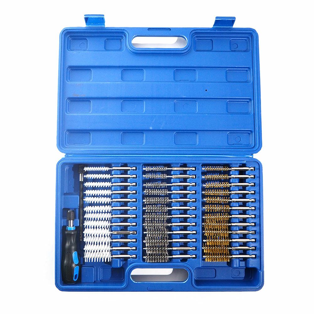 ワクシングブラシ RIDGE 38PC 1/4シャンク ワイヤーブラシセット 00325A | WORLD IMPORT