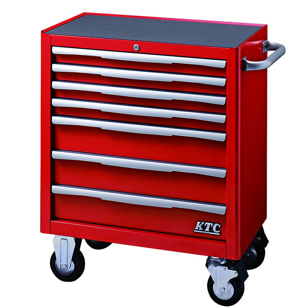 KTCの通販はW.I.T | ローラーキャビネット 7段7引出 レッド EKW-1007R