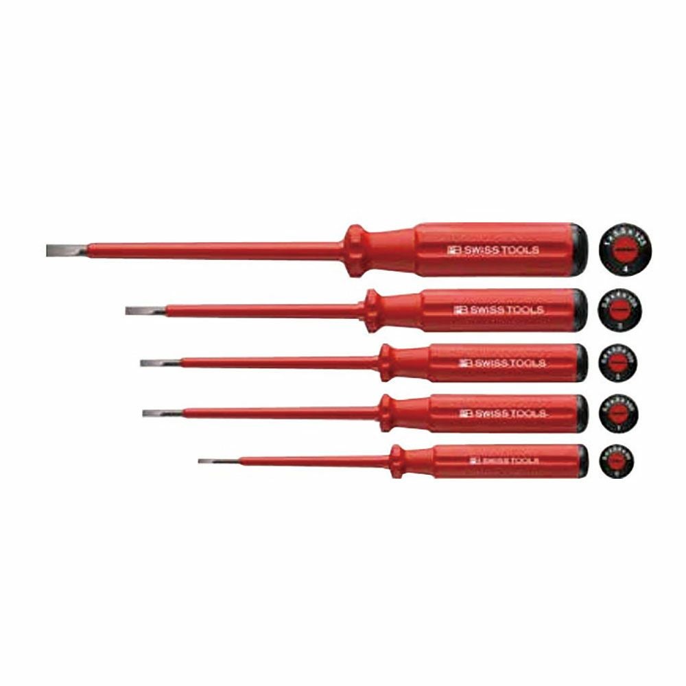PB SWISS TOOLS エレクトロ絶縁ドライバーセット 5538 | WORLD IMPORT
