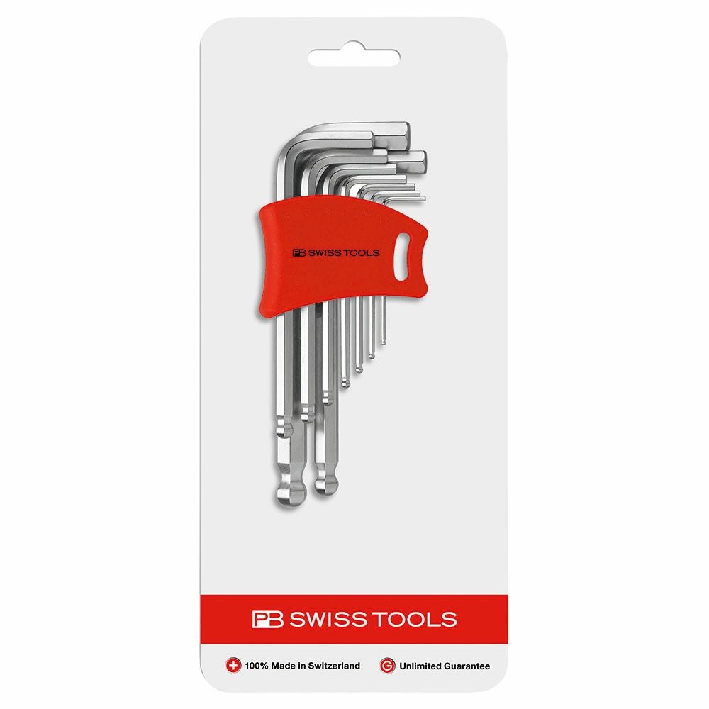 PB SWISS TOOLS ボール付六角棒レンチセット 212.DH-10CN | WORLD