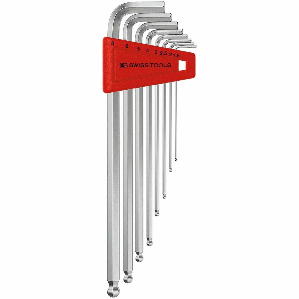 PB SWISS TOOLS ボール付ロング六角レンチセット パックなし 212.LH-10
