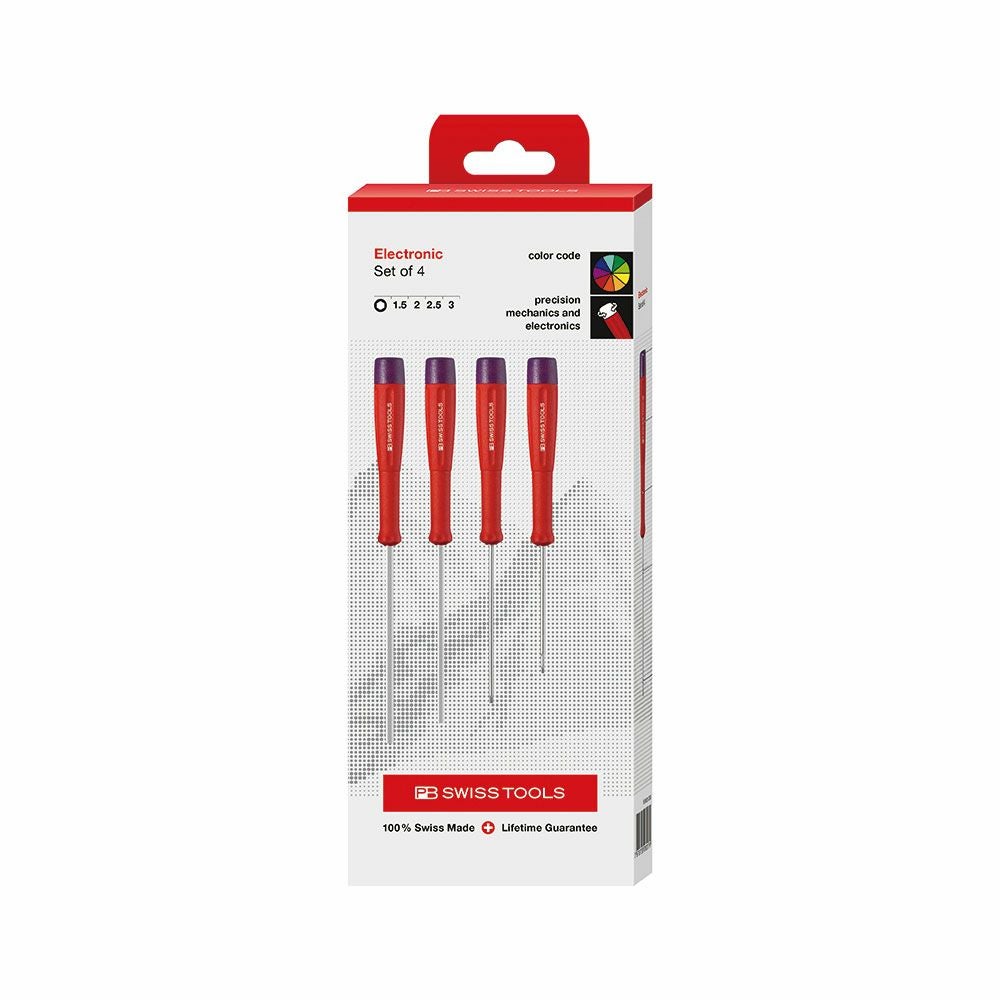 PB SWISS TOOLS スイスグリップ精密六角ドライバーセット 8642 | WORLD