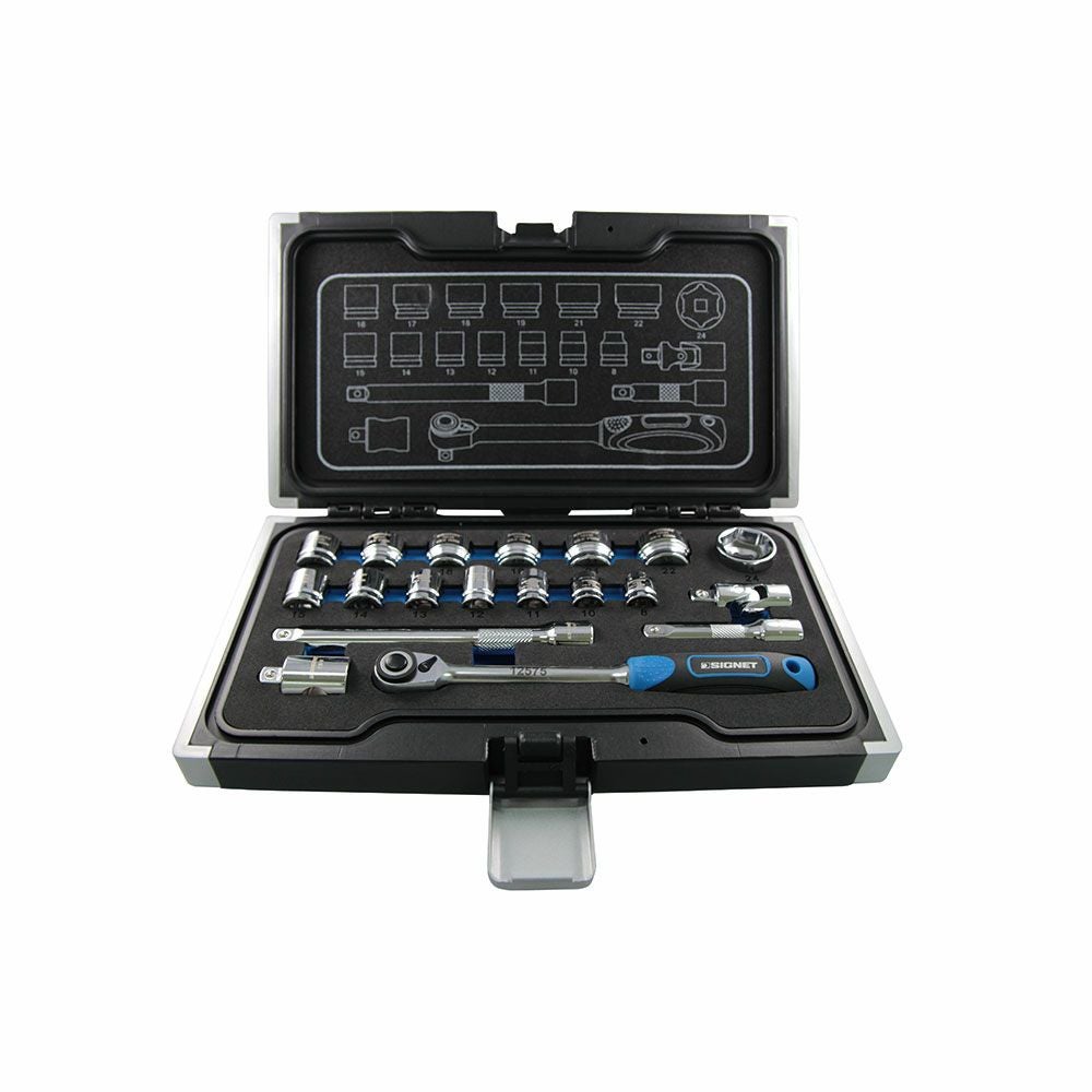 SNAP-ON 3/8dr 6角セミディープソケットセット ミリ 212FSMSY | WORLD SNAP-ON 3/8dr 6角セミディープソケットセット ミリ 212FSMSY | WORLD