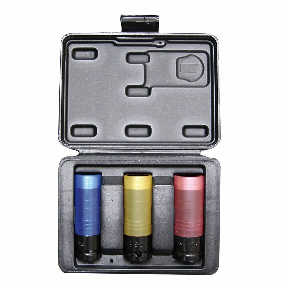 SIGNET 1/2DR ホイルナット用インパクトソケット3本セット 23300