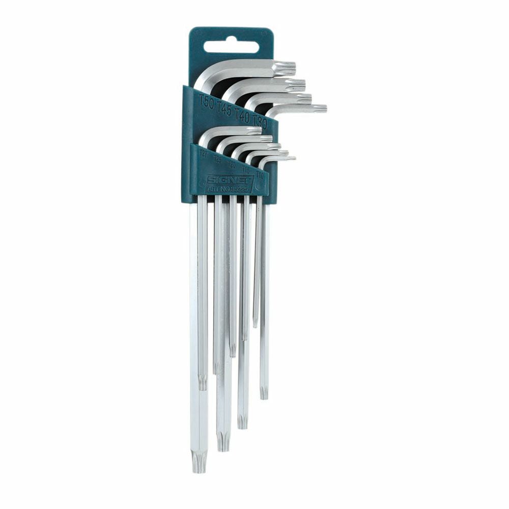 SIGNET 9PC ロング ヘクスローブレンチセット 35225 | WORLD IMPORT TOOLS