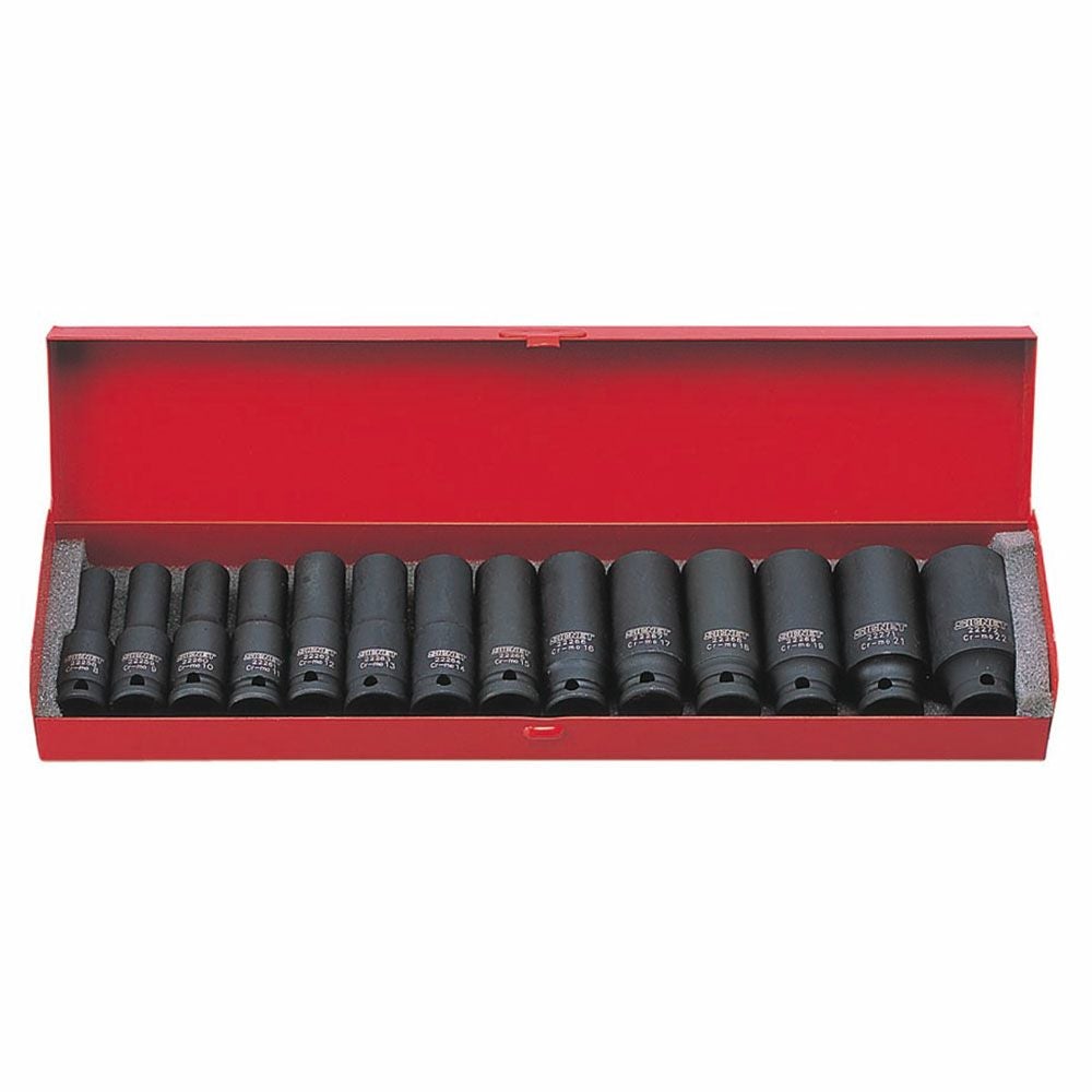 △△Snap-on スナップオン 1/4dr 6角ディープソケット　STMM5～STMM15　12本セット　 STMM △△ Snap-on スナップオン 1/4dr 6角ディープソケット STMM5〜STMM15