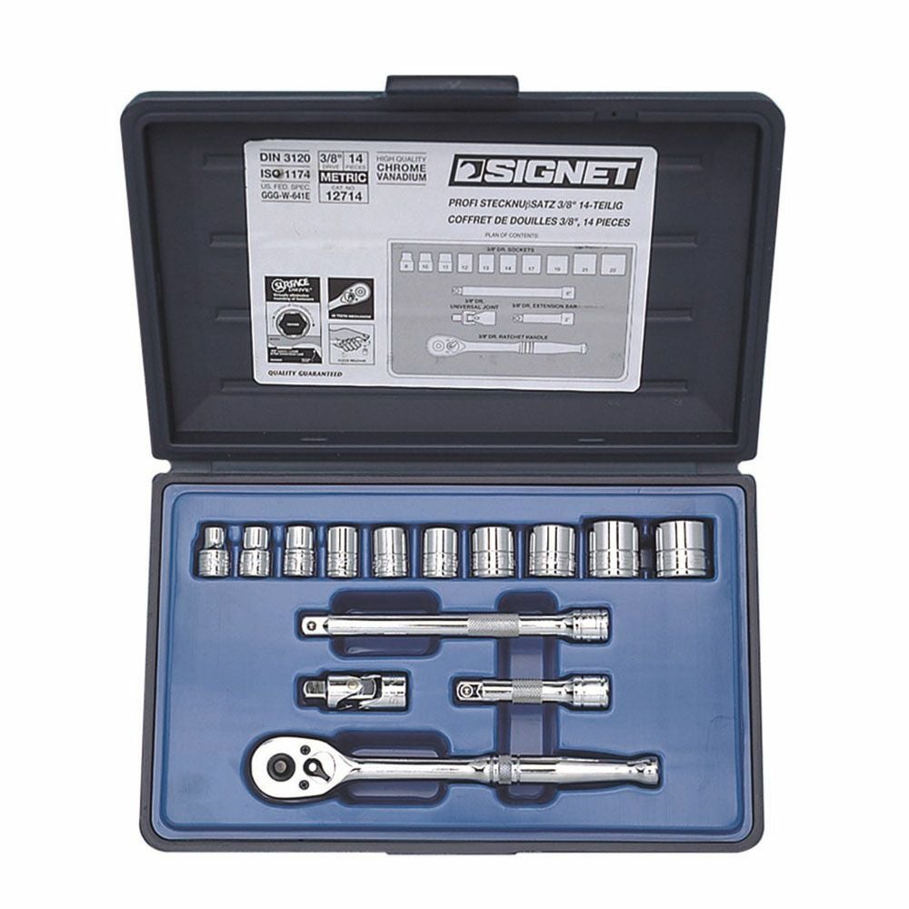 SIGNET 3/8DR 33PC MM ソケットレンチセット 12733 | WORLD IMPORT TOOLS
