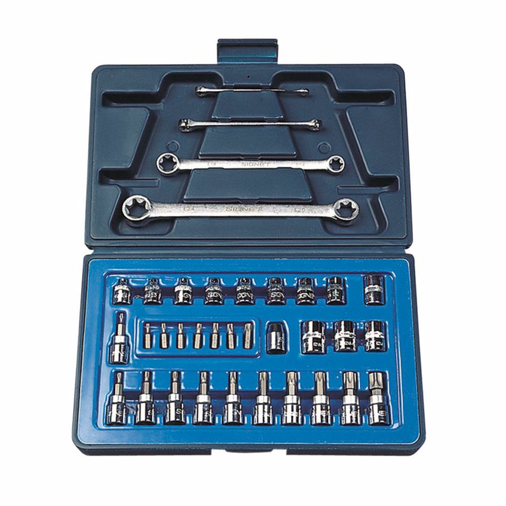SIGNET 3/8DR ヘクスローブソケットセット 12835 | WORLD IMPORT TOOLS