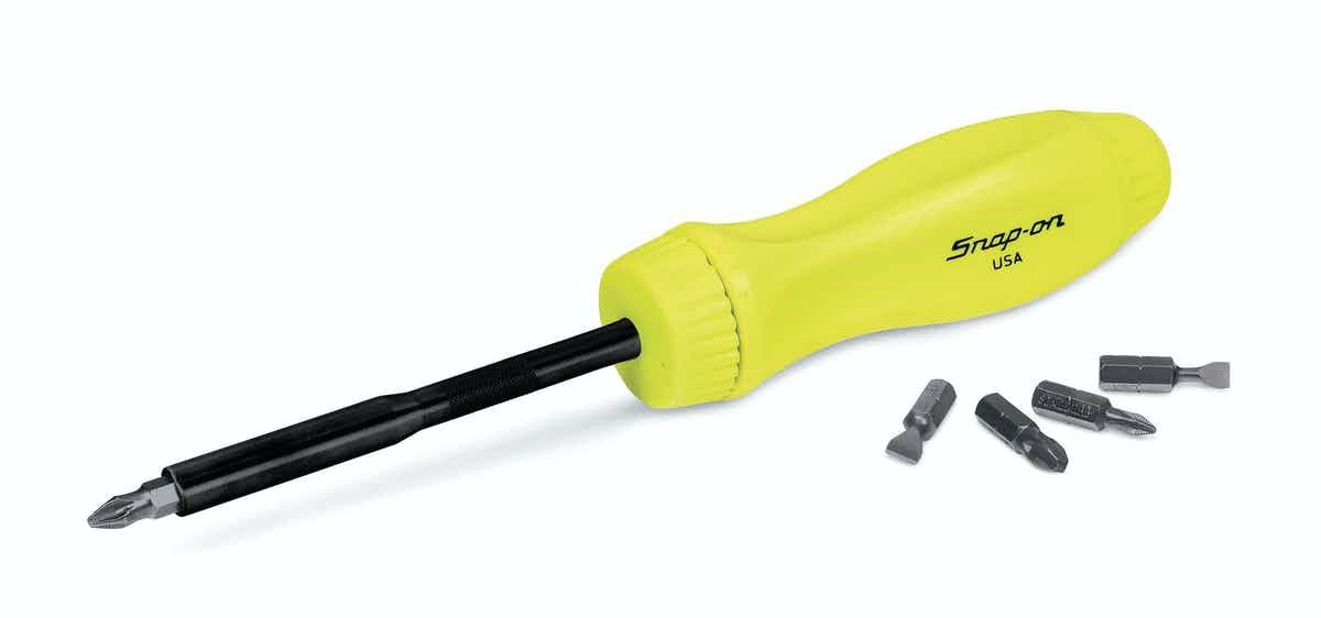 SNAP-ON 1/4 Hexビット ラチェットドライバー SGDMRC44B | WORLD