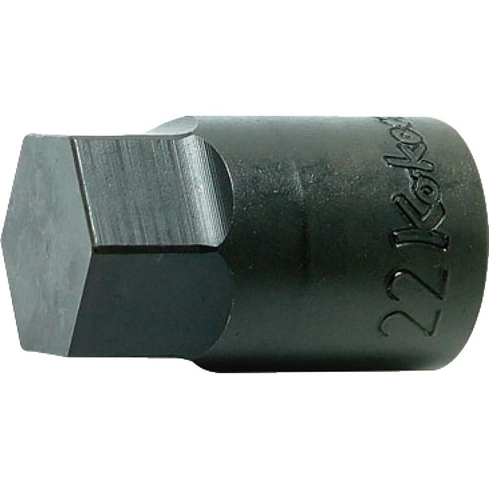 Ko-ken 1/2(12.7mm)SQ. ヘックスビットソケット 全長43mm 17mm 4012M