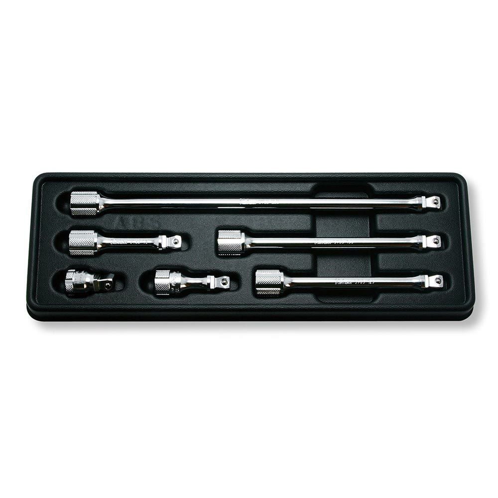 Ko-ken 3/8(9.5mm)SQ. オフセットエクステンションバーセット 6ヶ組