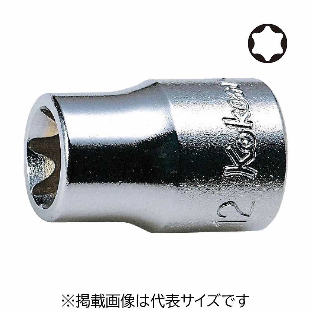 ネプロス 3/8(9.5mm)sq E型トルクスソケット E8 NQ6E8 NEPROS | WORLD