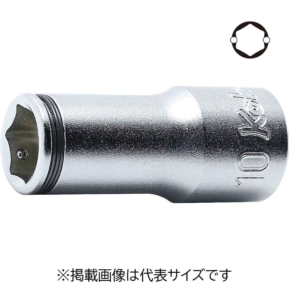 Ko-ken 3/8(9.5mm)SQ. 蝶ネジ用ソケット 5.5mmX6mm 3119-5.5X6