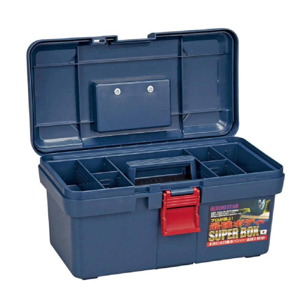 工具箱　昭和レトロ　リングスター　鍵付き RINGSTAR ツールBOX Y型 ブルー Y-350 リングスター | WORLD IMPORT TOOLS