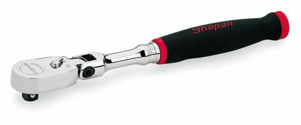 【美品・良品】　Snap-on/スナップオン　3/8sq フレックスラチェット　FHF80　首振り　ソフトグリップ Snap-on スナップオン 3/8SQショートフレックスラチェット（FHF80A