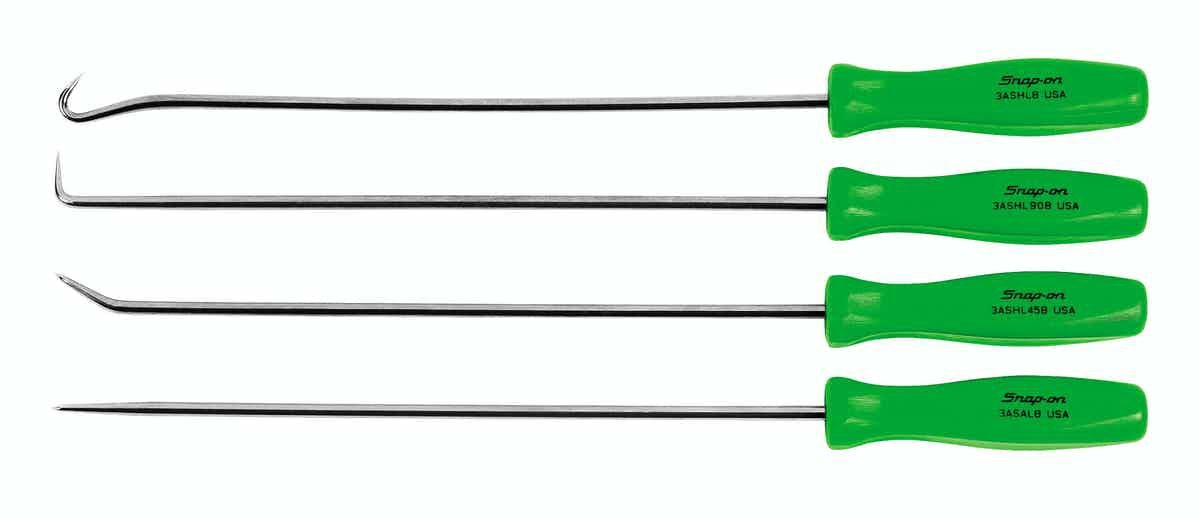 SNAP-ON 4pc ロングピック&フックツールセット クラシックグリップ