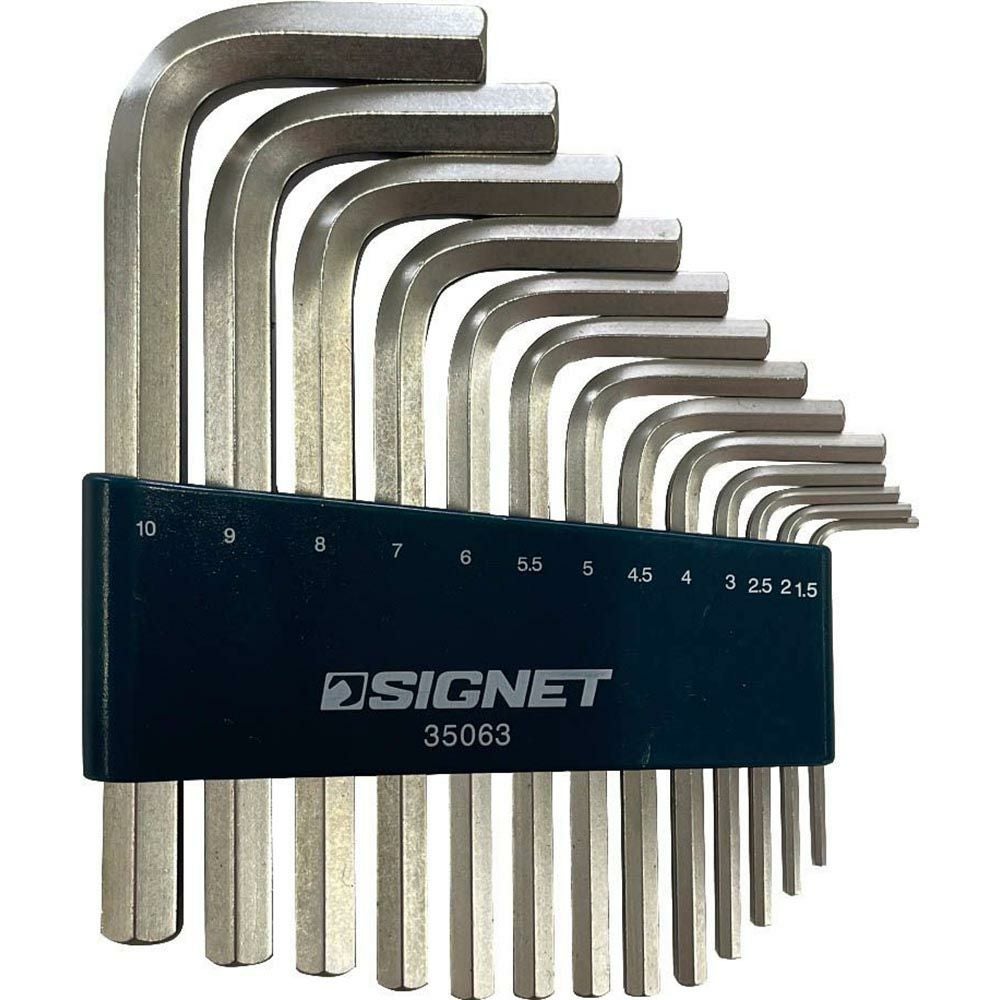 SIGNET 13PCS 六角レンチセット（1.5-10mm） 35063 | WORLD IMPORT TOOLS