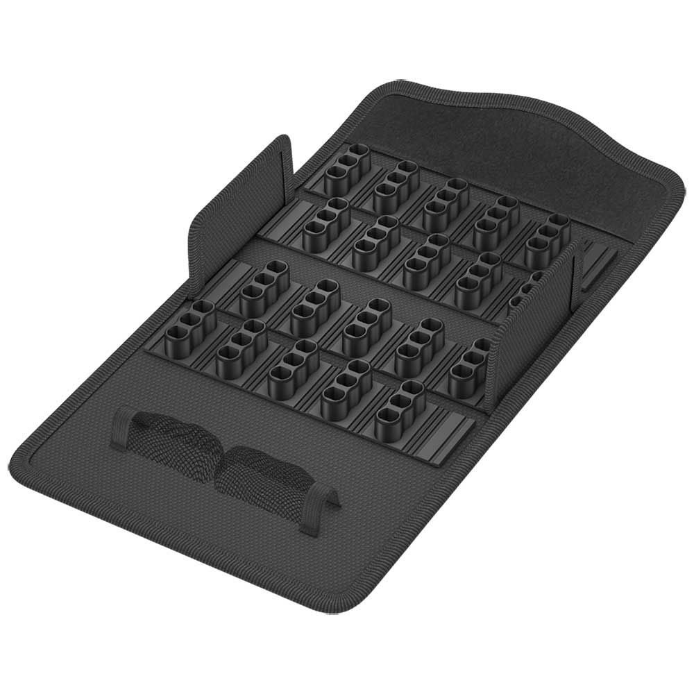 WERA 62pcテキスタイルボックス ビット収納ケース 9410Textile Box Bit