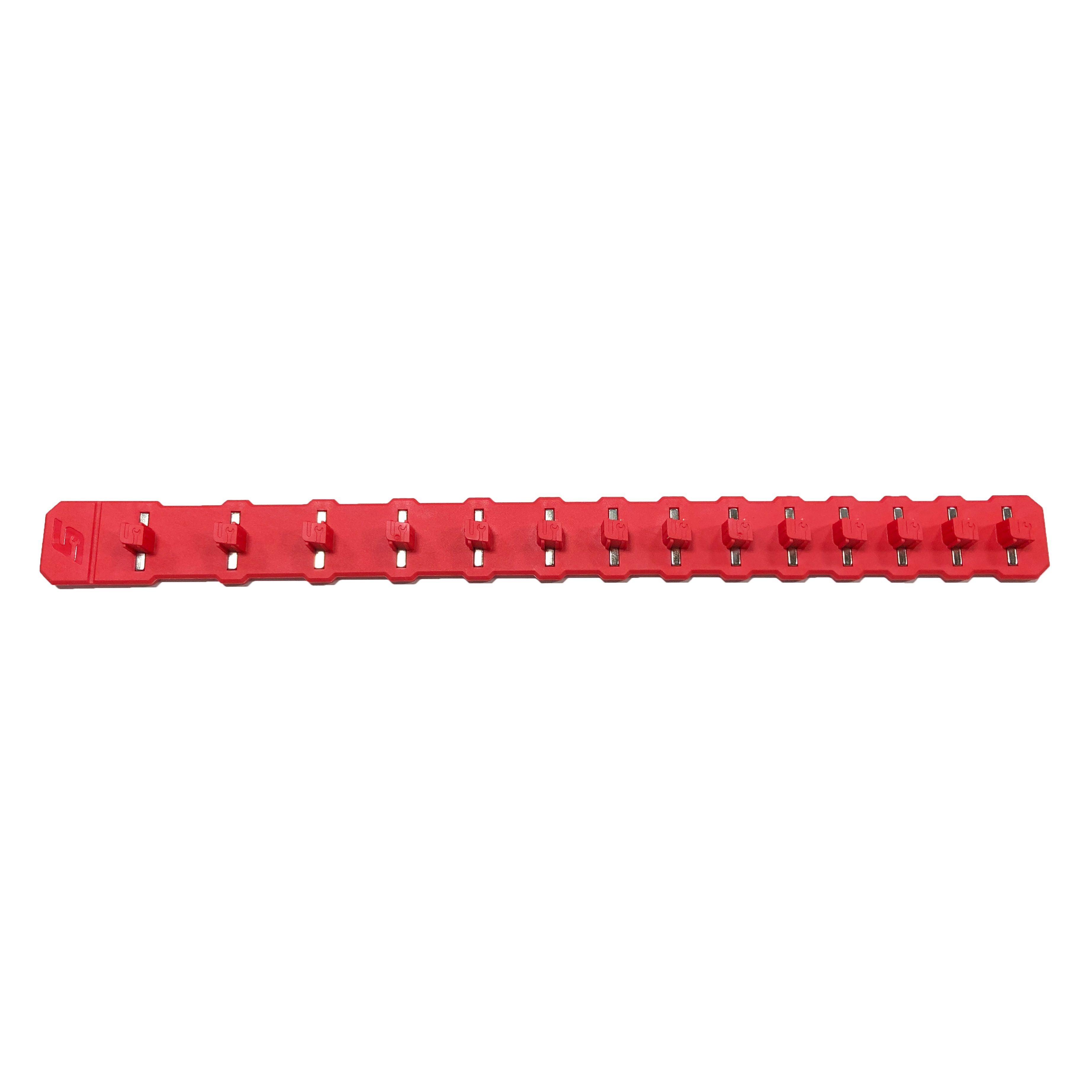 SNAP-ON 3/8dr フレキシブルマグネットソケットレール レッド