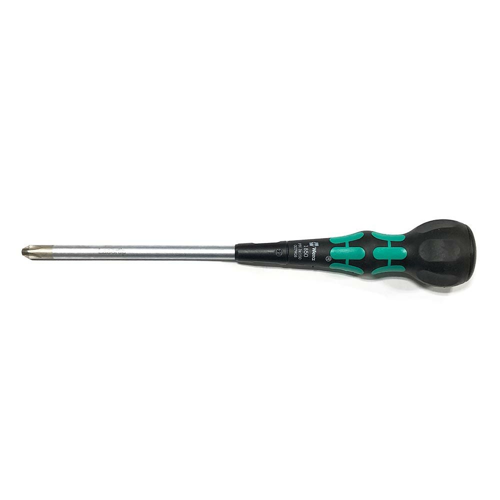 専用3 WERA ボールグリップ プラスドライバー グリーン 1850PH-3x150 GREEN