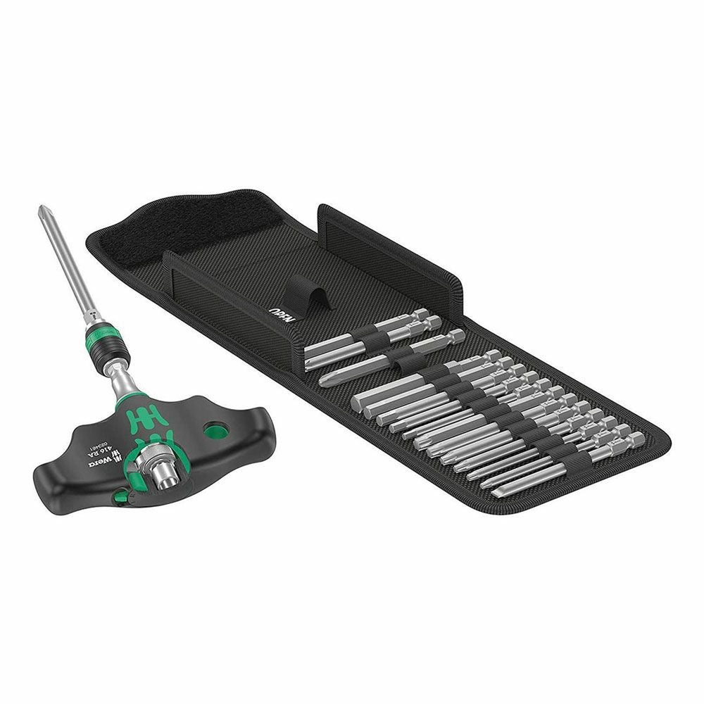 WERA クラフトフォームコンパクト 400RA T型ラチェットビットハンドル
