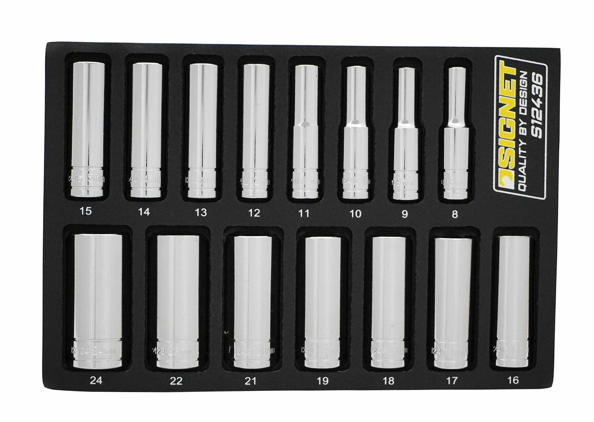 SNAP-ON 3/8dr FDX セミディープソケットセット 212YFSMSY | WORLD