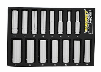 SNAP-ON 3/8dr FDX ディープソケットセット 212YSFSMY | WORLD IMPORT 