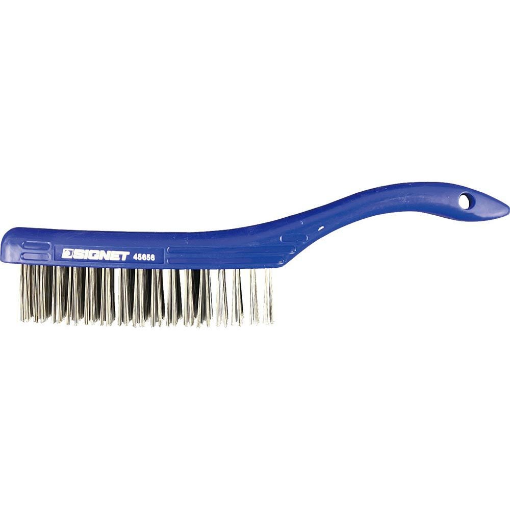 SIGNET スチールワイヤーブラシ 4x16 S-VALUE 45656 | WORLD IMPORT TOOLS