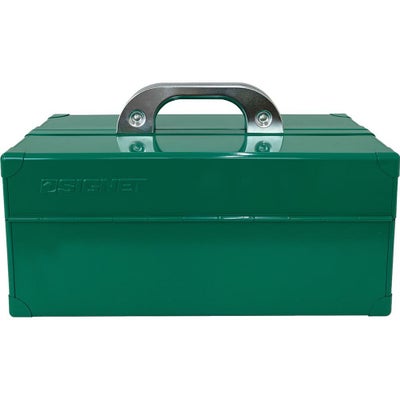 SIGNET 両開きツールボックス (グリーン) 54023 | WORLD IMPORT TOOLS
