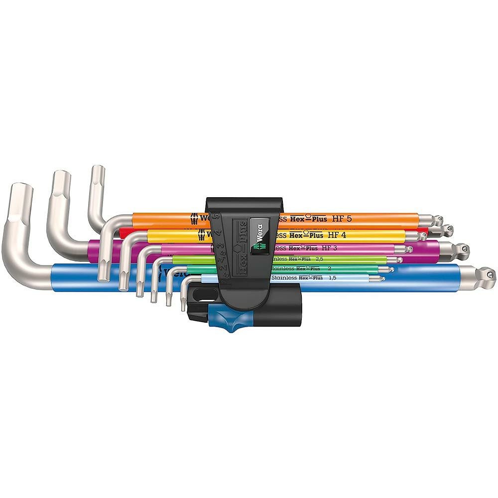 WERA 9pc L型ヘキサゴンレンチセット 950PKL/9SM | WORLD IMPORT TOOLS