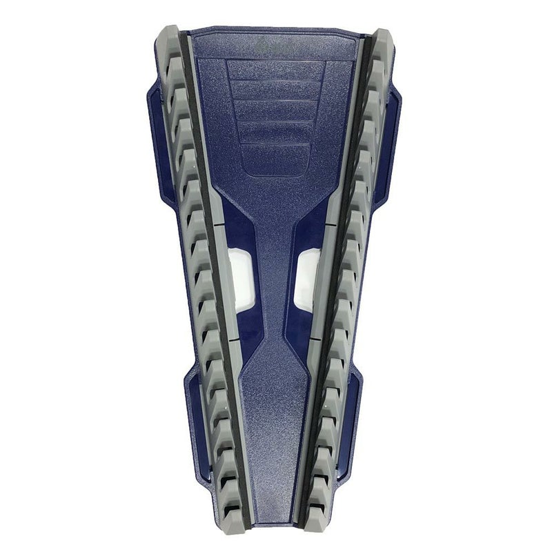 収納のムダをなくし、スッキリ収納できるレンチラック。標準とリバースの両タイプに対応。