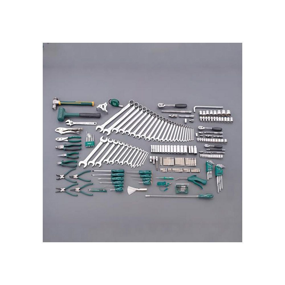 SATA(サタ) EA689SY [242個組]ツールワゴン付工具セット(ﾄﾚｰ入