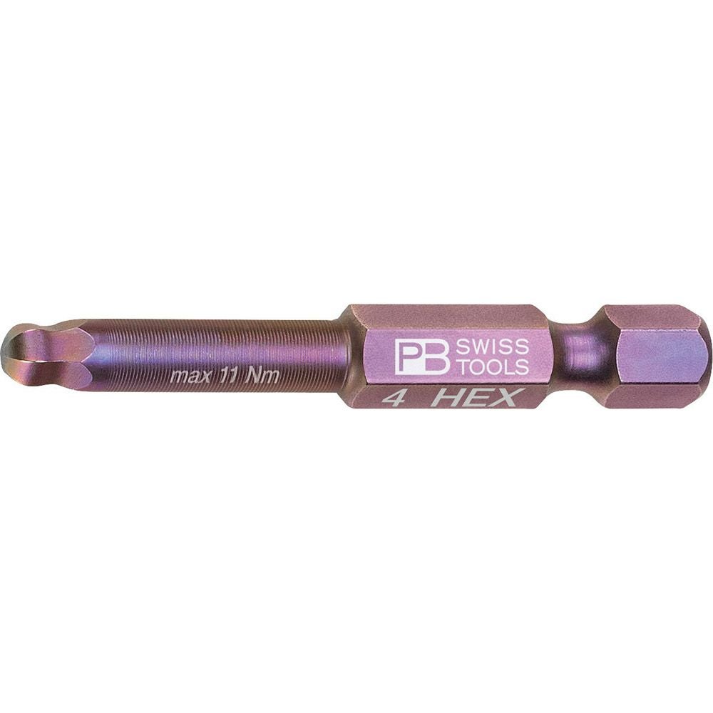 PB SWISS TOOLS E6.212/6 ボールポイントビット 6mm 六角穴用 | WORLD
