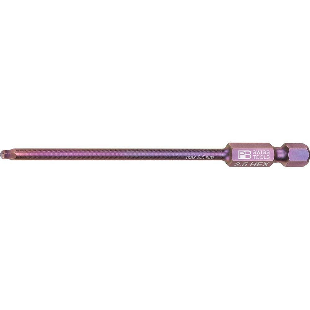 PB SWISS TOOLS E6L.212/4 ボールポイントビットロング 4mm 六角