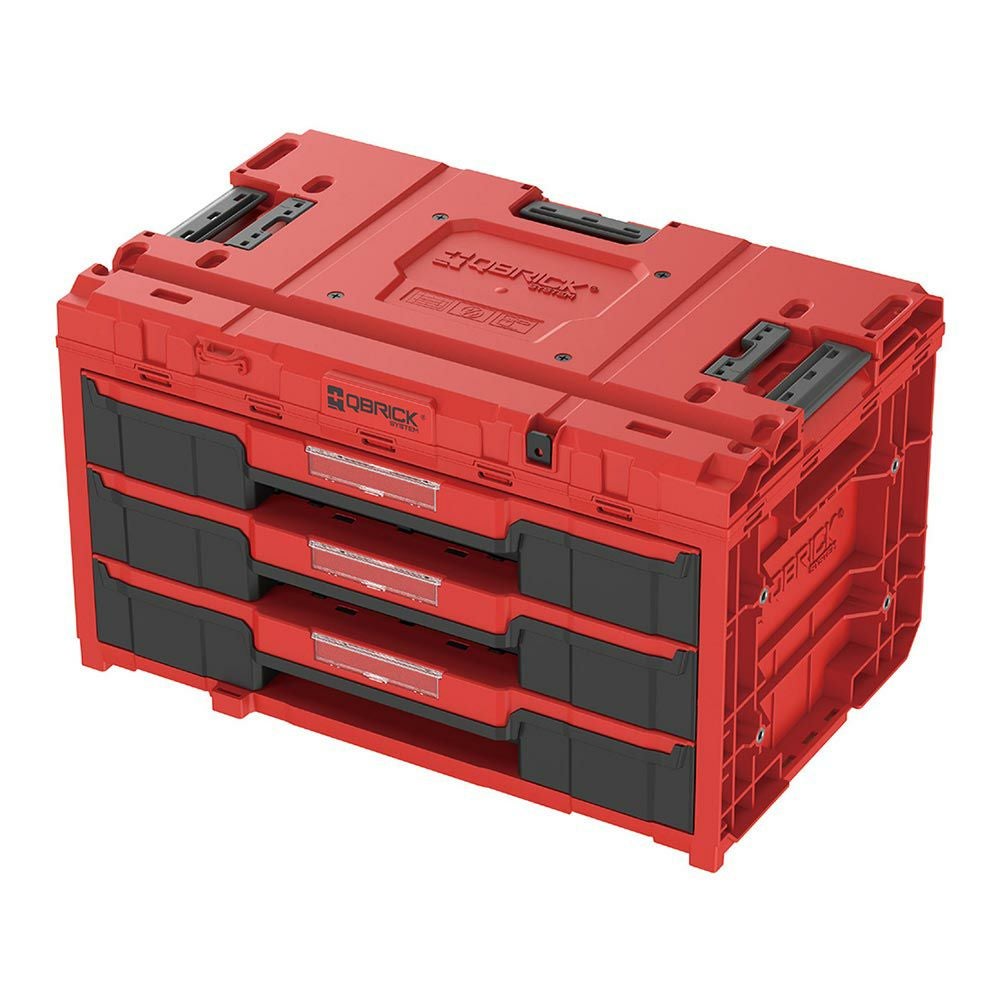 QBRICK【ONE 450 2.0 Vario Red】Jan6687 ツールボックスVarioSeries赤