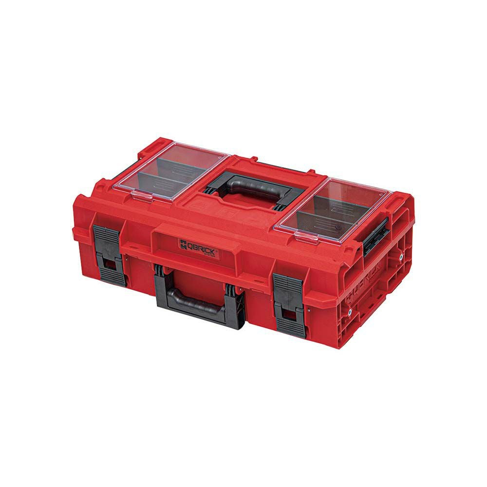 中古品　ツールボックス　　鍵付き QBRICK【ONE 450 2.0 Vario Red】Jan6687 ツールボックスVarioSeries赤