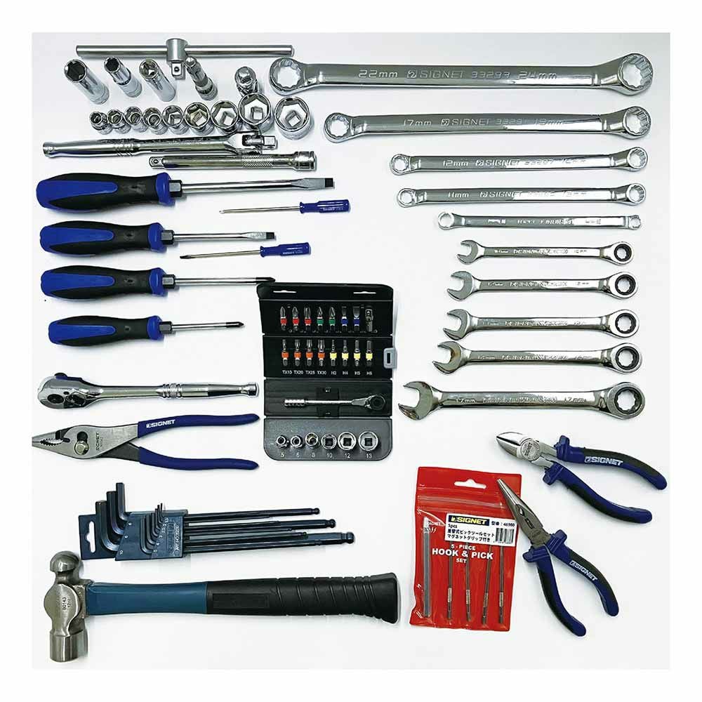 SIGNET 3/8SQ スタンダードツールセット(工具のみ) SG-7524 | WORLD